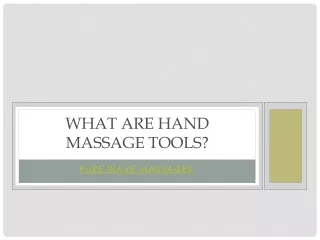 Hand Massage - Pure Wave Massager