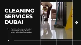 Best cleaning company in Dubai, UAE