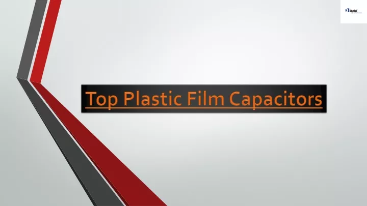 top plastic film capacitors