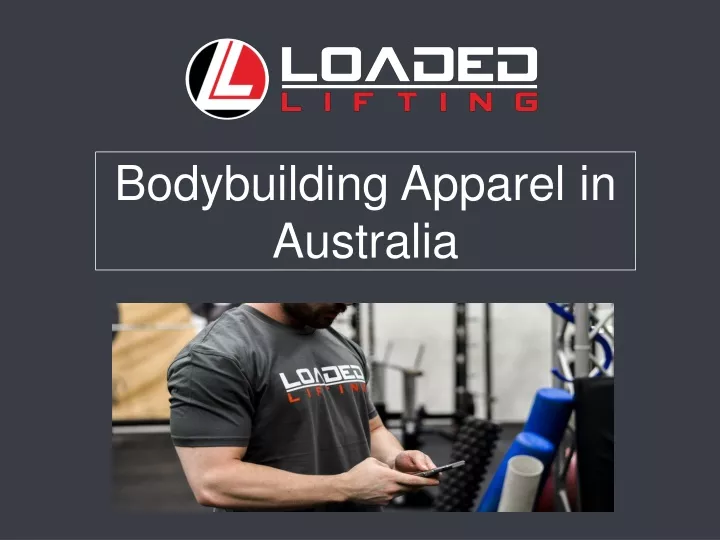 bodybuilding apparel in australia