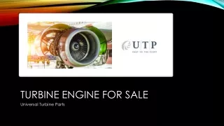 Buy Popular Turbine Engine For Sale