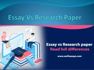essay vs research paper