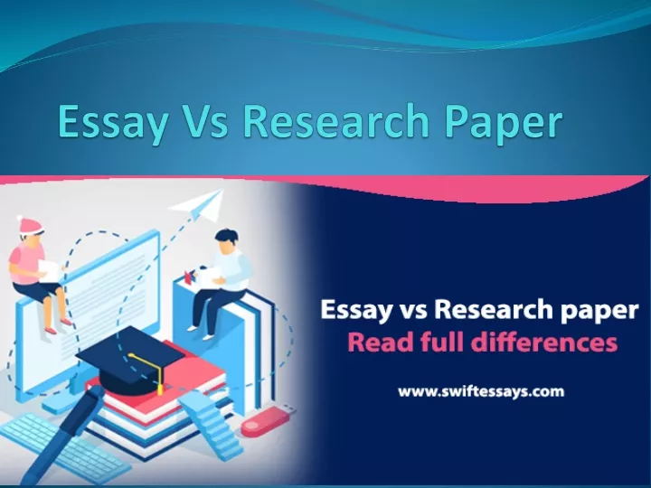 essay vs research