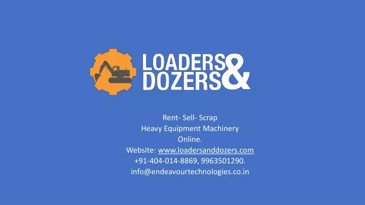 rent sell scrap heavy equipment machinery online