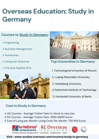 overseas education study in germany