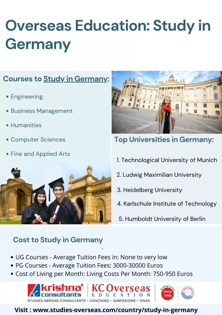 overseas education study in germany