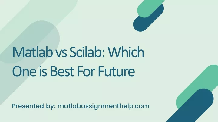 matlab vs scilab which one is best for future