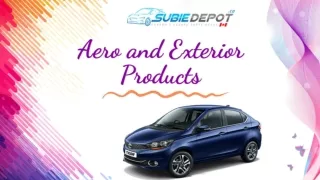 Aero and Exterior Products at SubieDepot in Canada