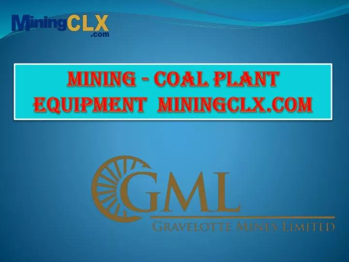 mining coal plant equipment miningclx com