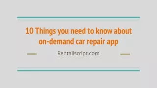 10 things you need to know about on demand