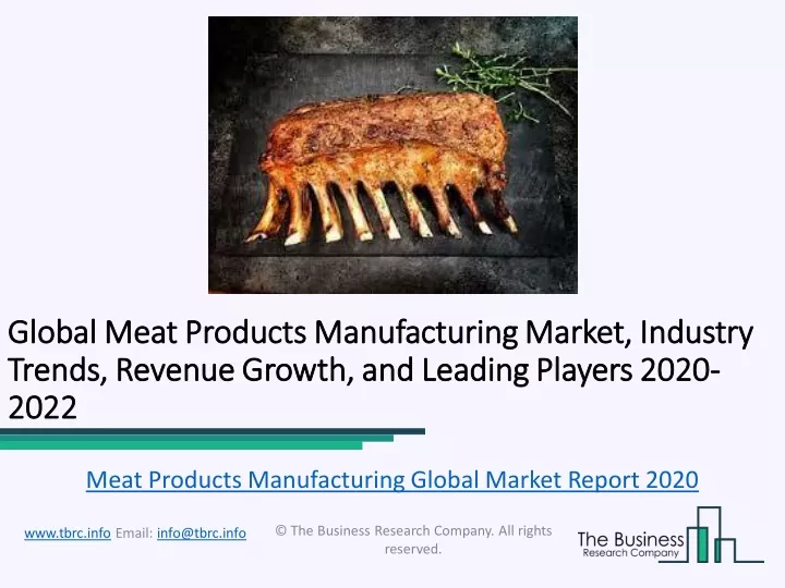 global global meat products manufacturing meat