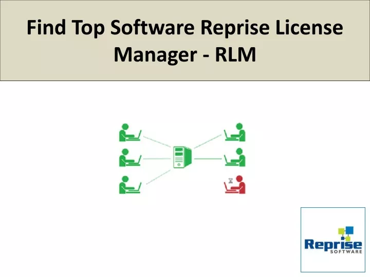 find top software reprise l icense manager rlm