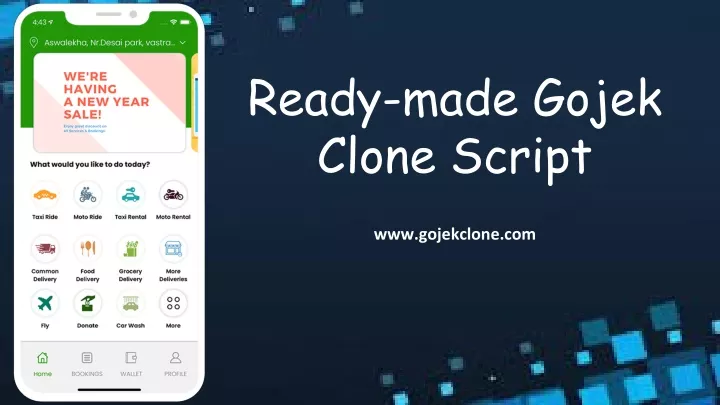 ready made gojek clone script