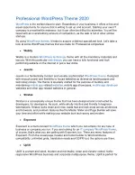 Professional WordPress Theme 2020 - slide 1