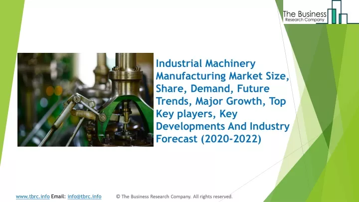 industrial machinery manufacturing market size