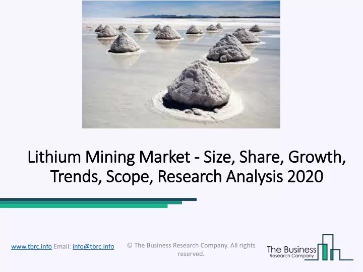 lithium lithium mining trends scope research