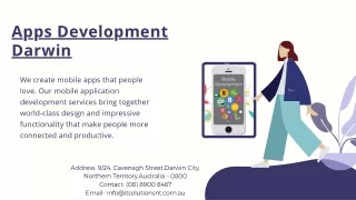 Apps Development Darwin | IT Solution NT