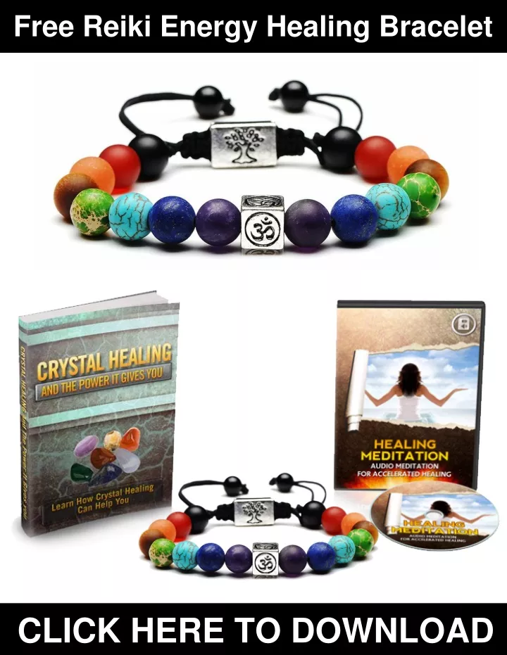 free reiki energy healing bracelet