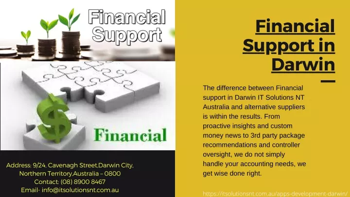 financial support in darwin