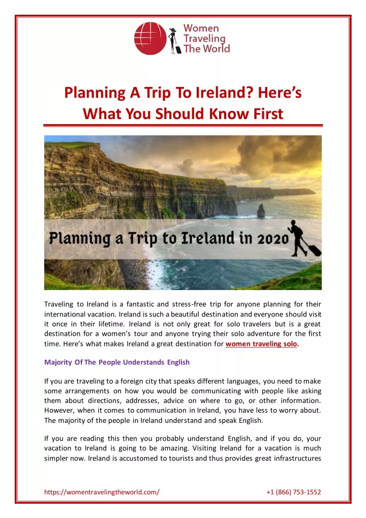 planning a trip to ireland here s what you should