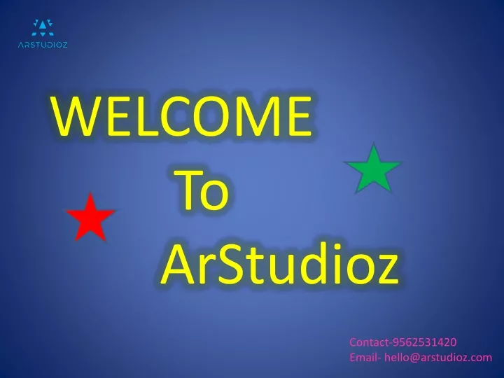 welcome to arstudioz