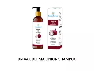 Onion shampoo for hairfall and hair regrowth