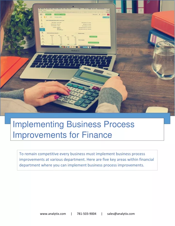 implementing business process improvements