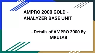 Ampro 2000 gold By MRULAB