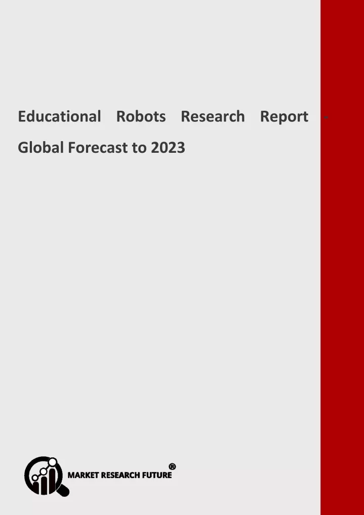 educational robots research report global