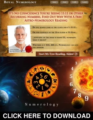 (PDF) Royal Numerology Report PDF Download: Aiden Powers