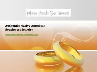 Authentic Native American Southwest Jewelry