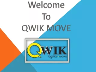 Moving company Lebanon | Professional Packers & Movers | Qwik