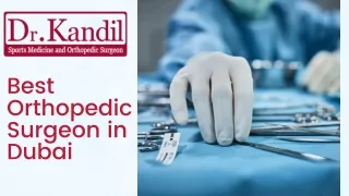Hip replacement surgery | Orthopaedic Sports Surgeon | Dr.kandil