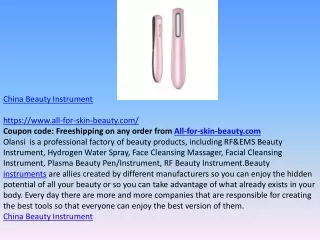 China Beauty Instrument