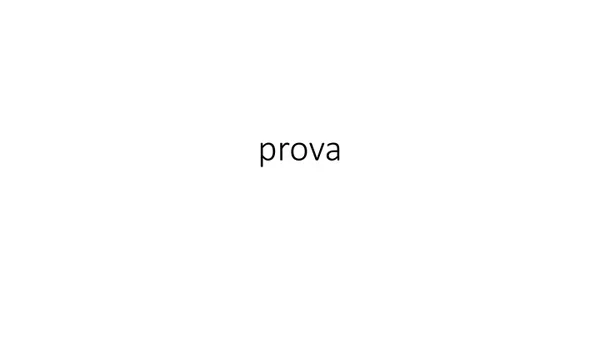 prova