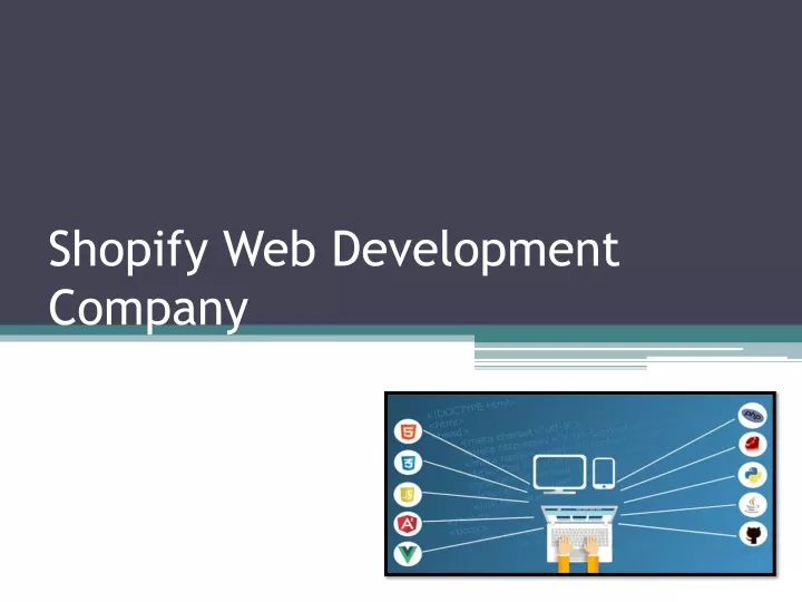 shopify web development company