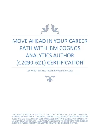 move ahead in your career path with ibm cognos