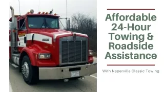Affordable 24-Hour Towing & Roadside Assistance