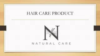 Natural Care oil for hair fall