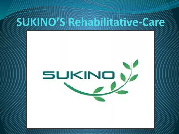 sukino s rehabilitative care