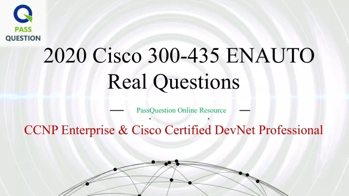 2020 cisco 300 435 enauto real questions