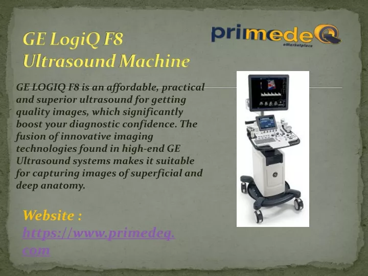 ge logiq f8 ultrasound machine