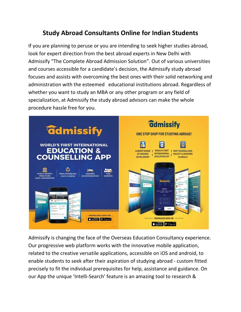 PPT - Study Abroad Consultants Online for Indian Students PowerPoint ...