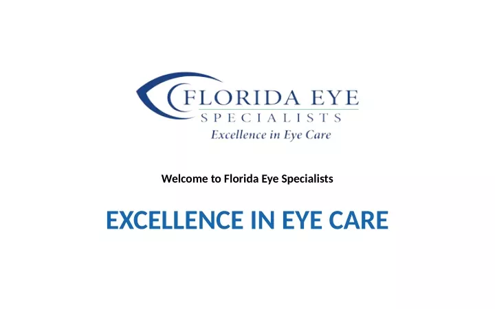 welcome to florida eye specialists