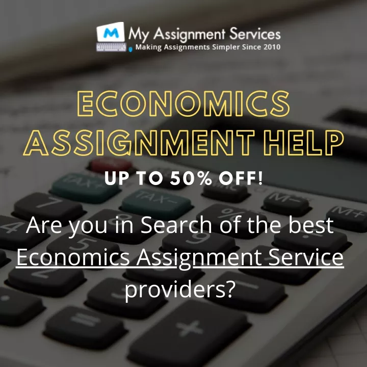 economics assignment help