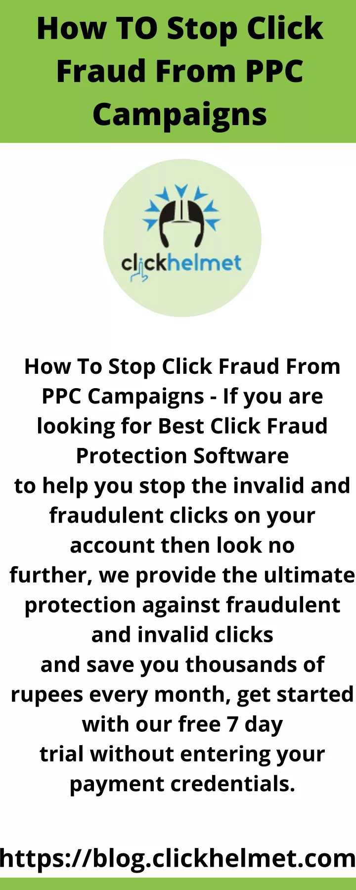 how to stop click fraud from ppc campaigns