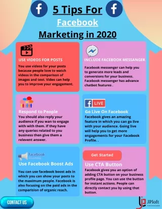 5 effective tips for facebook marketing in 2020