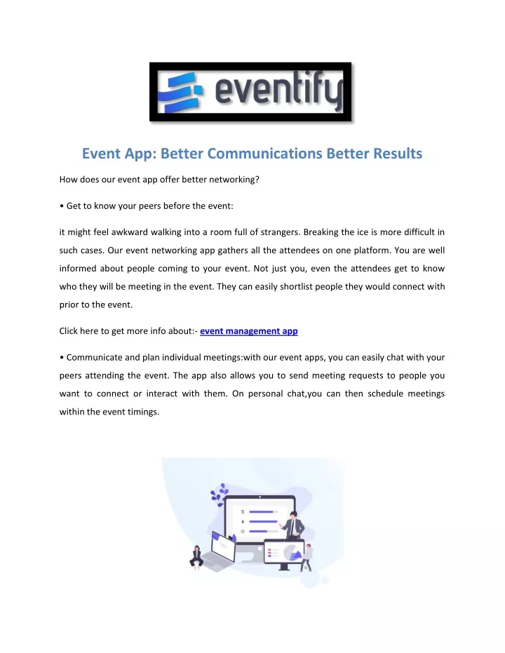 event app better communications better results
