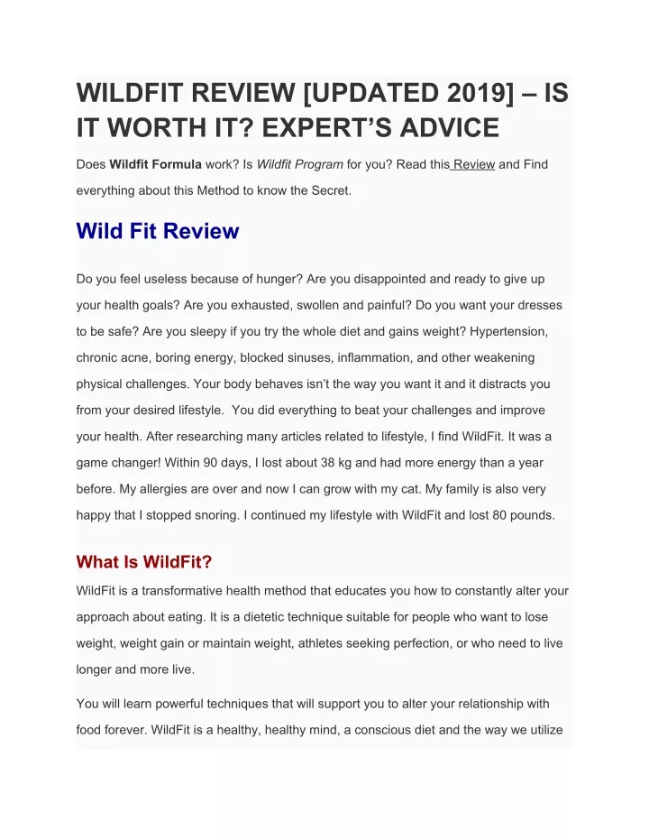 wildfit review updated 2019 is it worth it expert