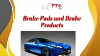 Brake Pads and Brake Products at FT86 Motor Sports